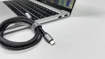 Nuevas llegadas USB 2,0 20GB 100W Pd 5A USB C a USB C Cable trenzado de nailon para MacBook Laptop para Cable de consola de juegos