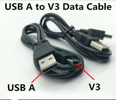 Cable de carga USB a a Mini USB V3 Cables de transmisión de datos