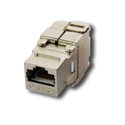 Conector Keystone 180 sin herramientas CAT6A y CAT6 STP